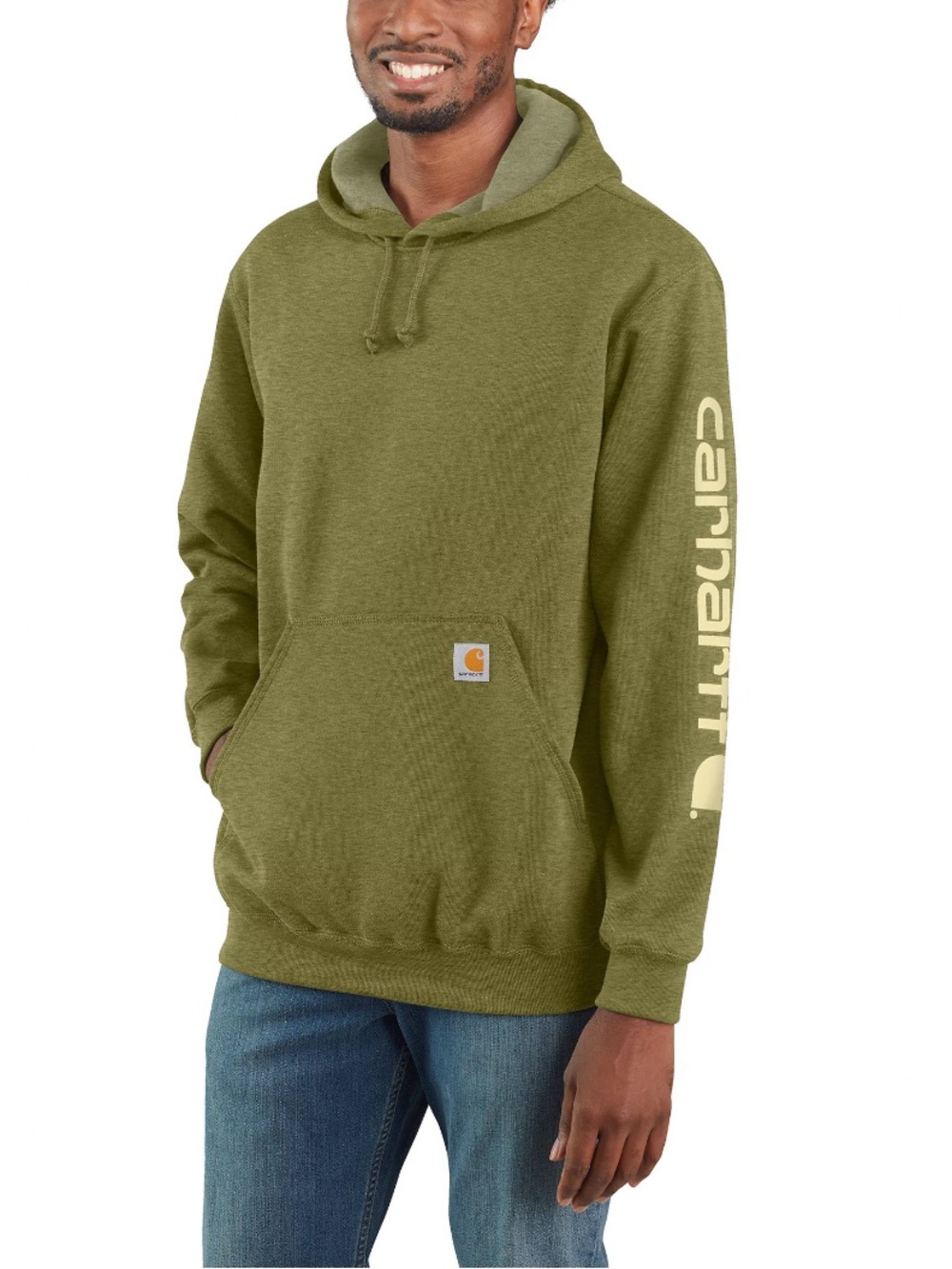 Carhartt Iconic K288 Loose Fit Logo Graphic Sweatshirt XS NWT